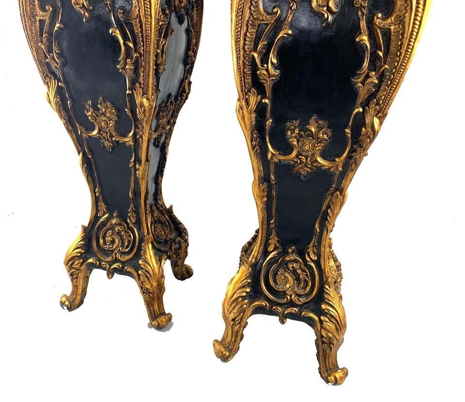 20th Century Pair Of French Jardiniere Stands Or Plinths In Louis XV Style photo vinterior