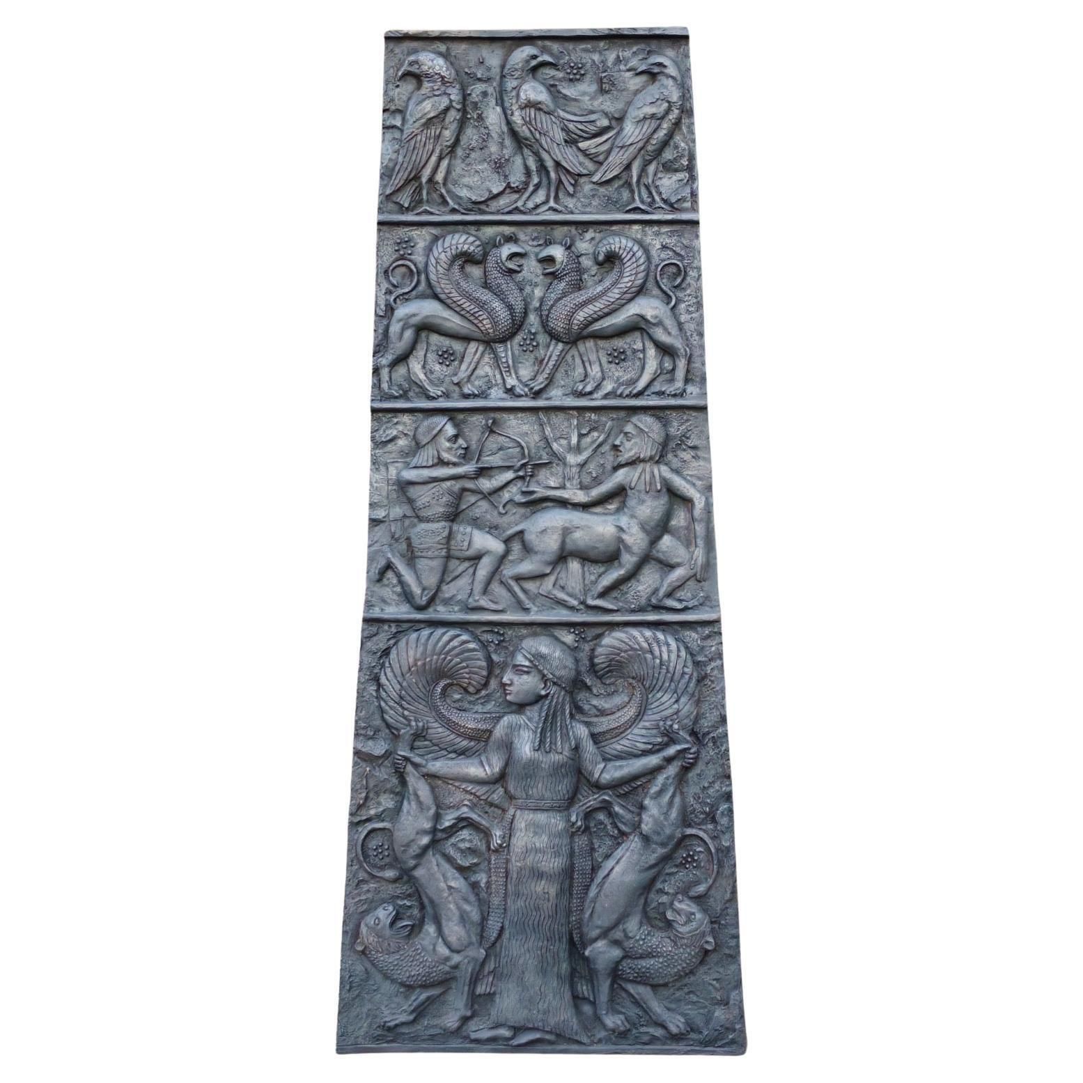 Bronze Sculpture With Patina – Sanctuary Of Olympia Inspired