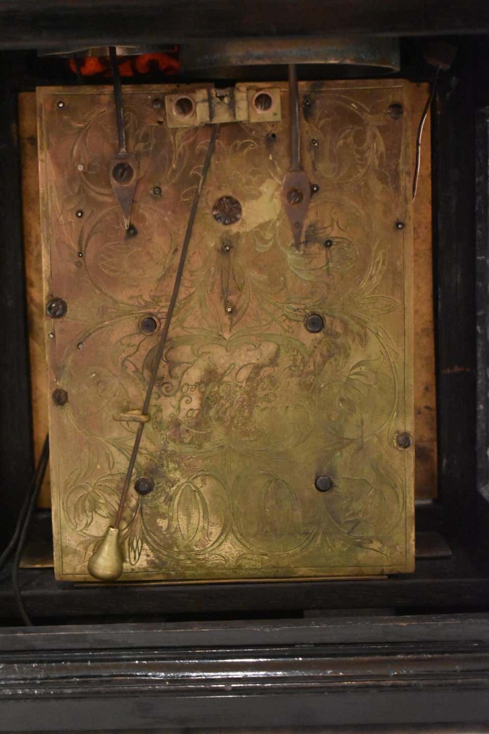 Charles II Ebony Bracket Clock By Joseph Knibb London, Circa 1675—1685 photo buy