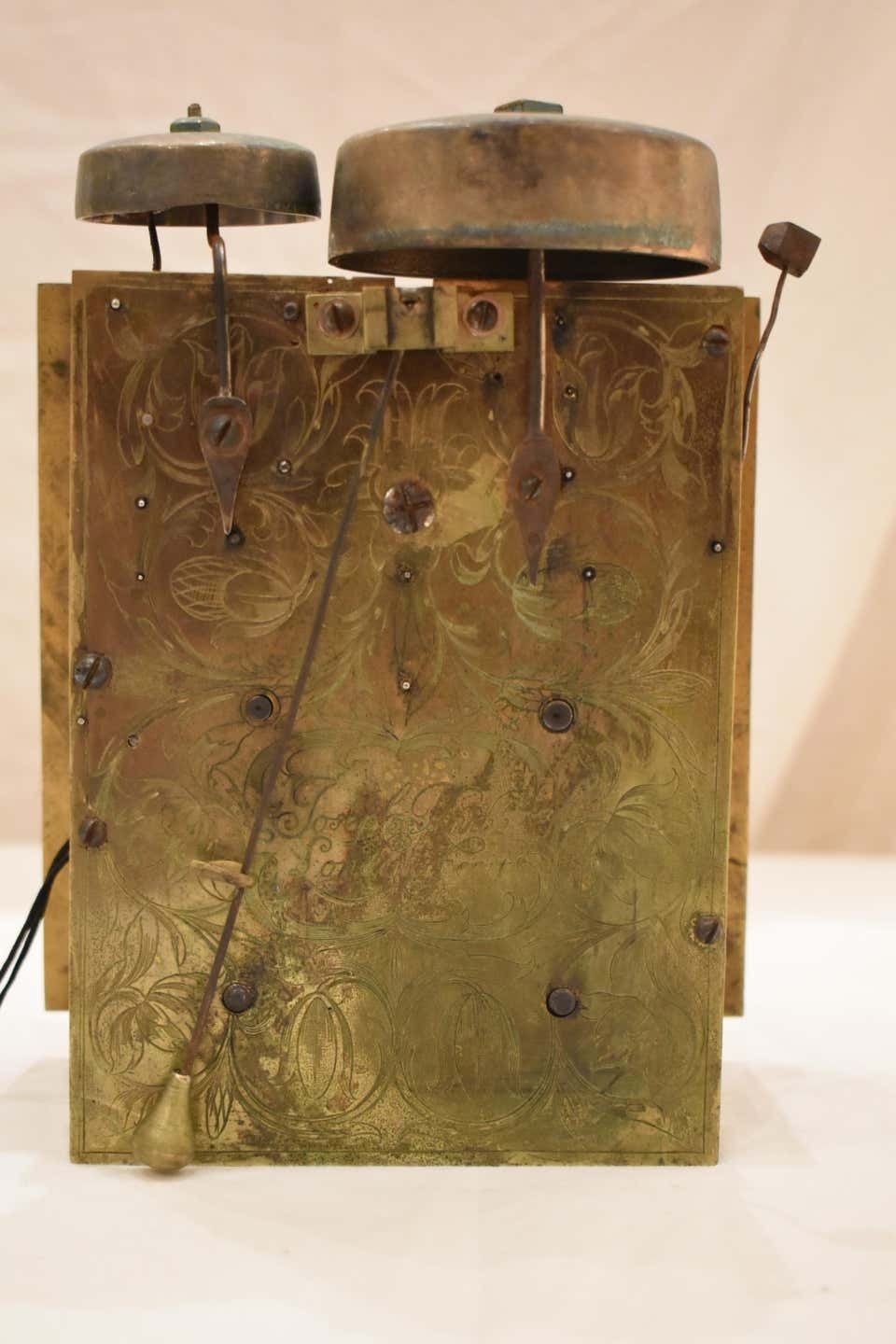 photo for sale Charles II Ebony Bracket Clock By Joseph Knibb London, Circa 1675—1685