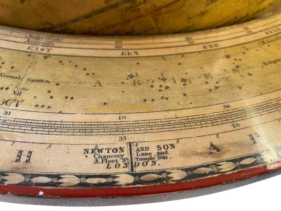 photo furniture 19th Century English Globe By Renowned Cartographers John Newton And Son