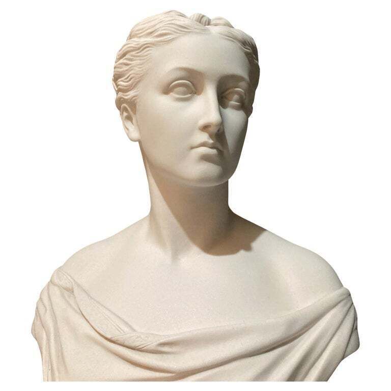 Peeress Bust Sculpture, 20th Century photo furniture