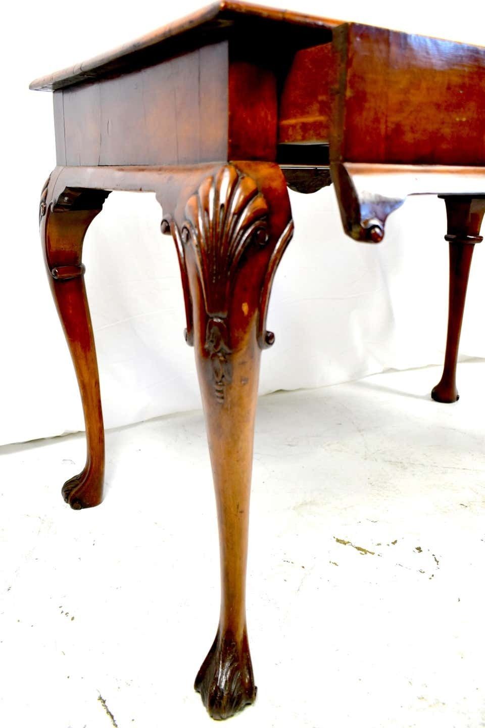 18th Century Inlaid Oyster Wood Table photo Furniture