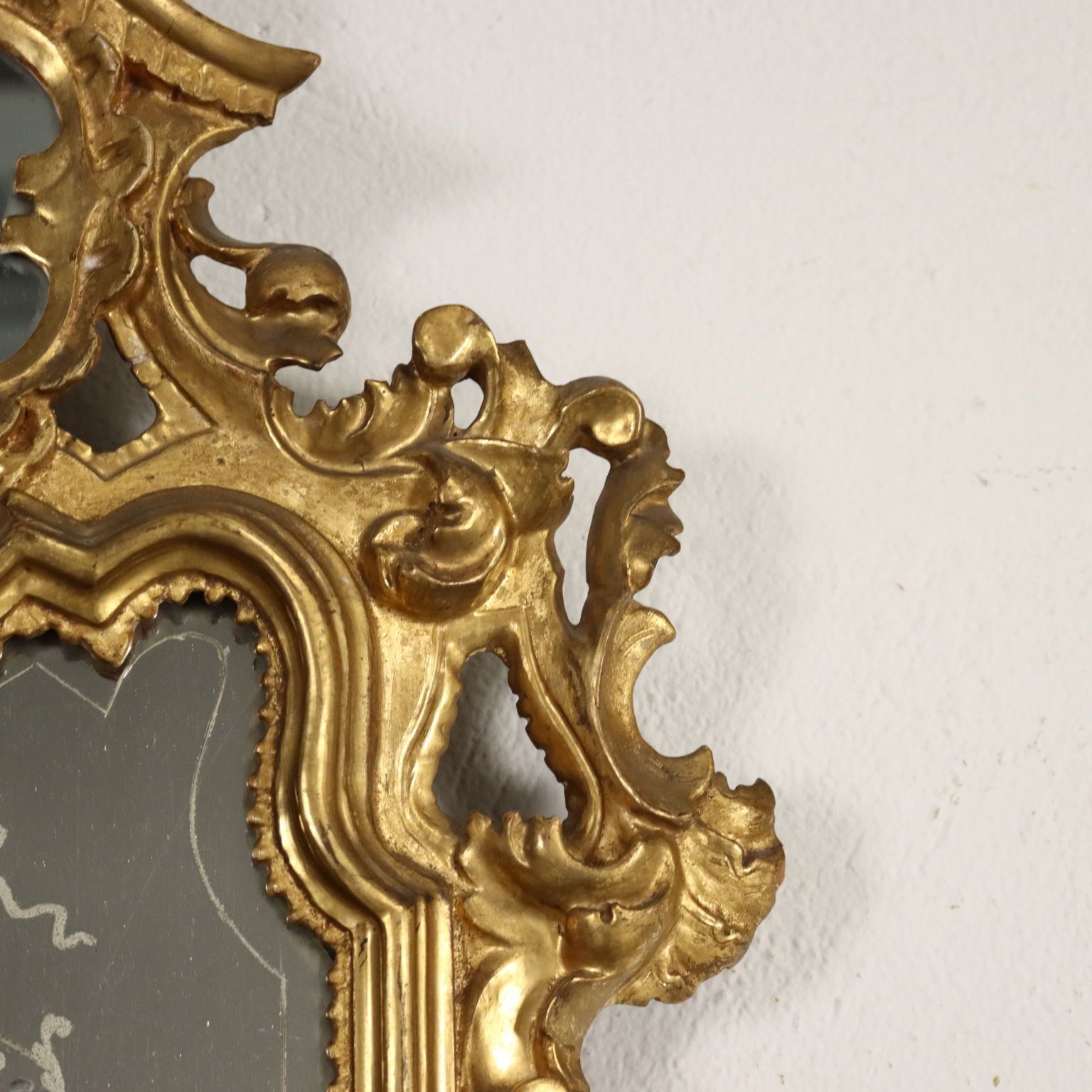photo for sale Ancient Baroque Mirrors Mid XVIII Century Mercury Mirror
