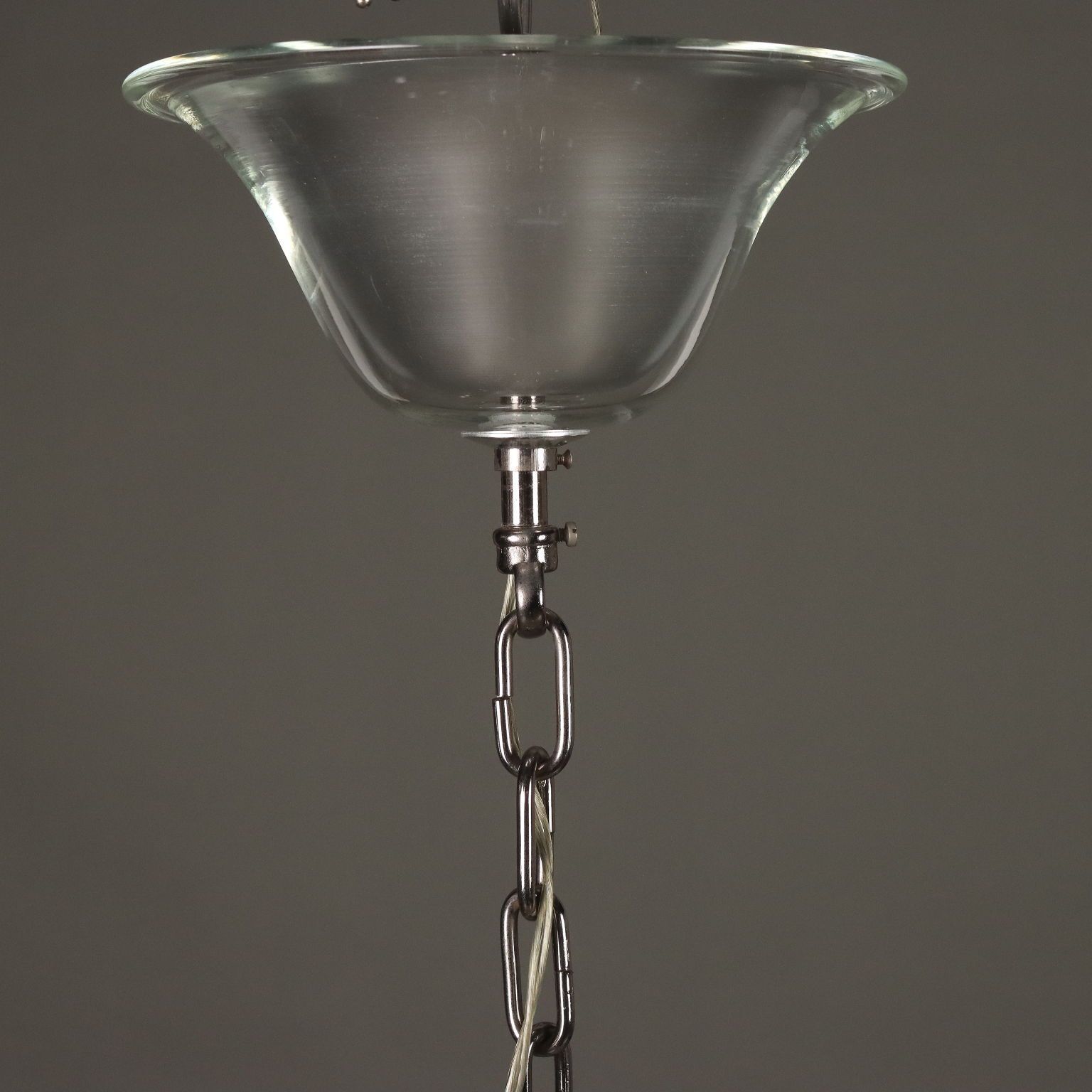 Antique Venetian Chandelier Blown Glass Italy XX Century photo 1590.0