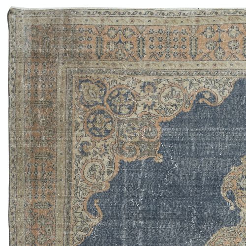8.3x11.7 Ft Vintage Handmade Wool Large Area Rug, One Of A Kind Turkish Carpet photo Textiles