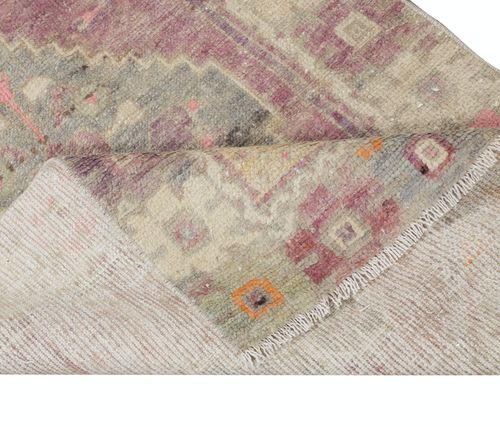 31x47 In One Of A Pair 1960s Handmade Scatter Rug. Turkish Accent Rug. Door Mat photo for sale