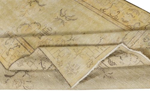 5.5x9 Ft Vintage Art Deco Design Handmade Rug For Living Room And Dining Room photo for sale