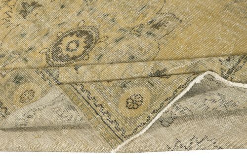 7.5x10 Ft Vintage Country And Farmhouse Decor Area Rug. Handmade Turkish Carpet photo for sale