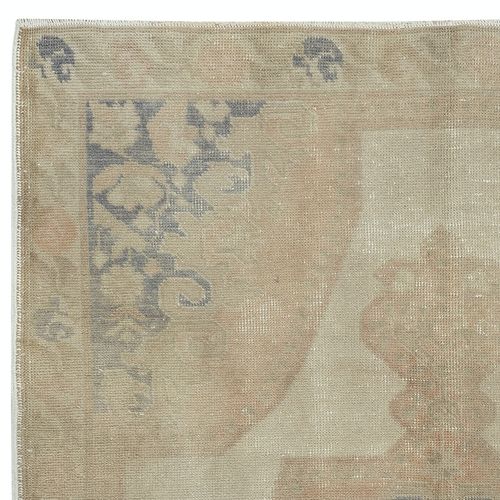 4.6x7.3 Ft Vintage Handmade Turkish Rug For Country And Farmhouse Decor photo Textiles