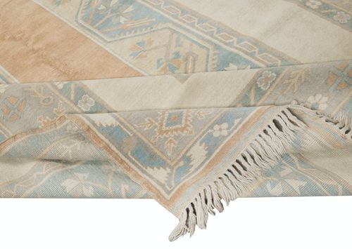 6.6x10 Ft Vintage Milas (Melas) Rug. 100% Wool. Handmade Farmhouse Decor Carpet photo for sale