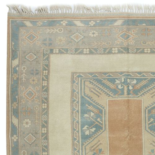 6.6x10 Ft Vintage Milas (Melas) Rug. 100% Wool. Handmade Farmhouse Decor Carpet photo Textiles
