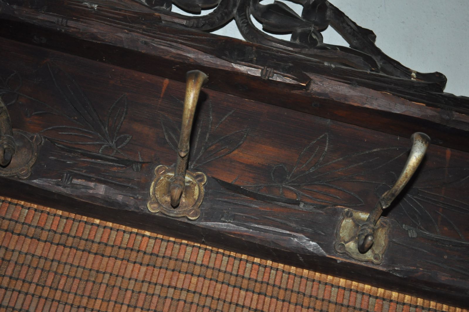 Hungarian Solid Pine Hallstand, Circa 1900s photo Home Decor