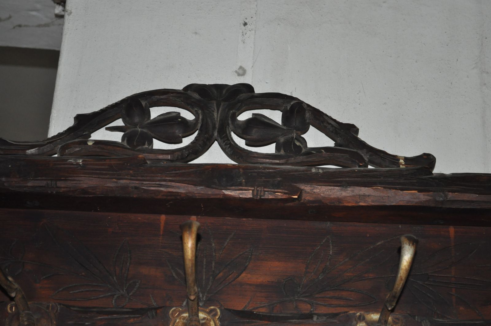 Hungarian Solid Pine Hallstand, Circa 1900s photo buy