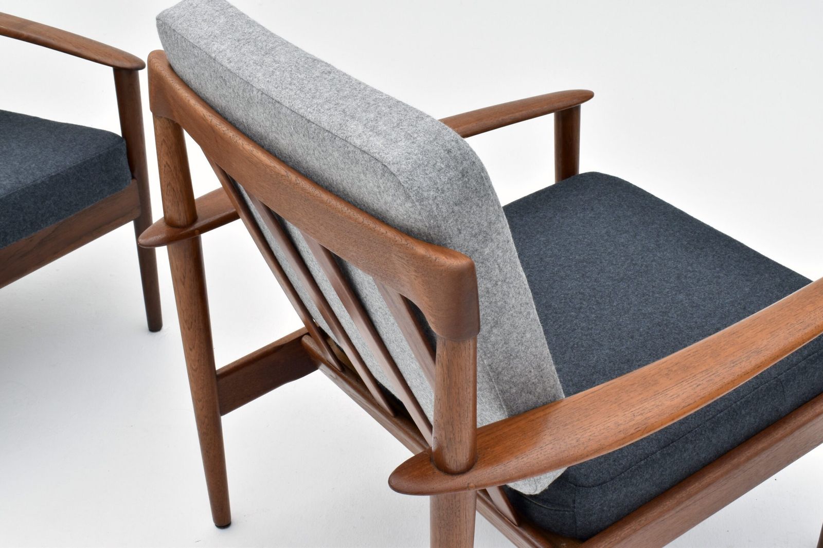 Grete Jalk Model Pj56 Teak Lounge Chair For Poul Jeppesen photo Furniture