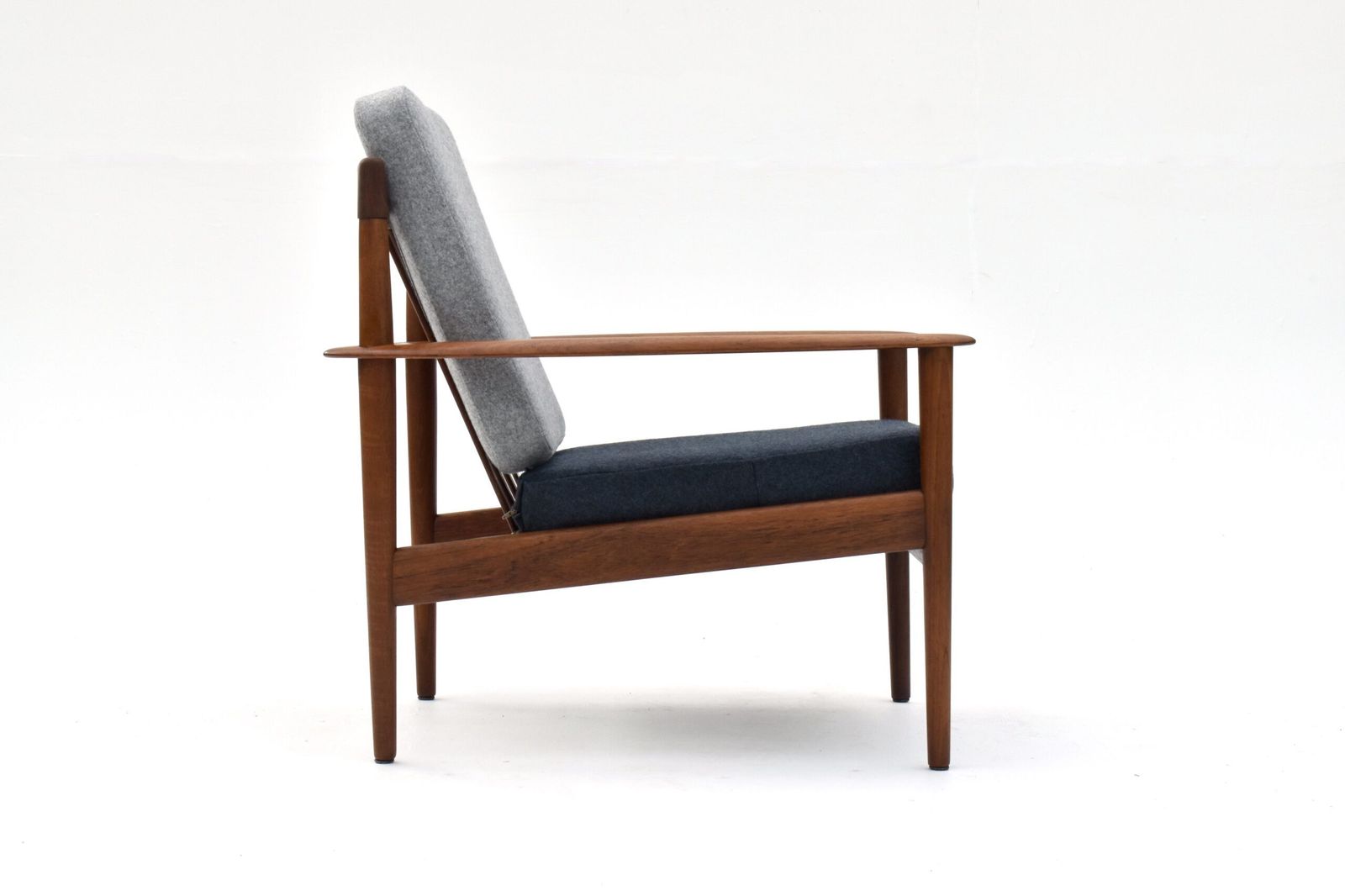 Furniture Grete Jalk Model Pj56 Teak Lounge Chair For Poul Jeppesen photo
