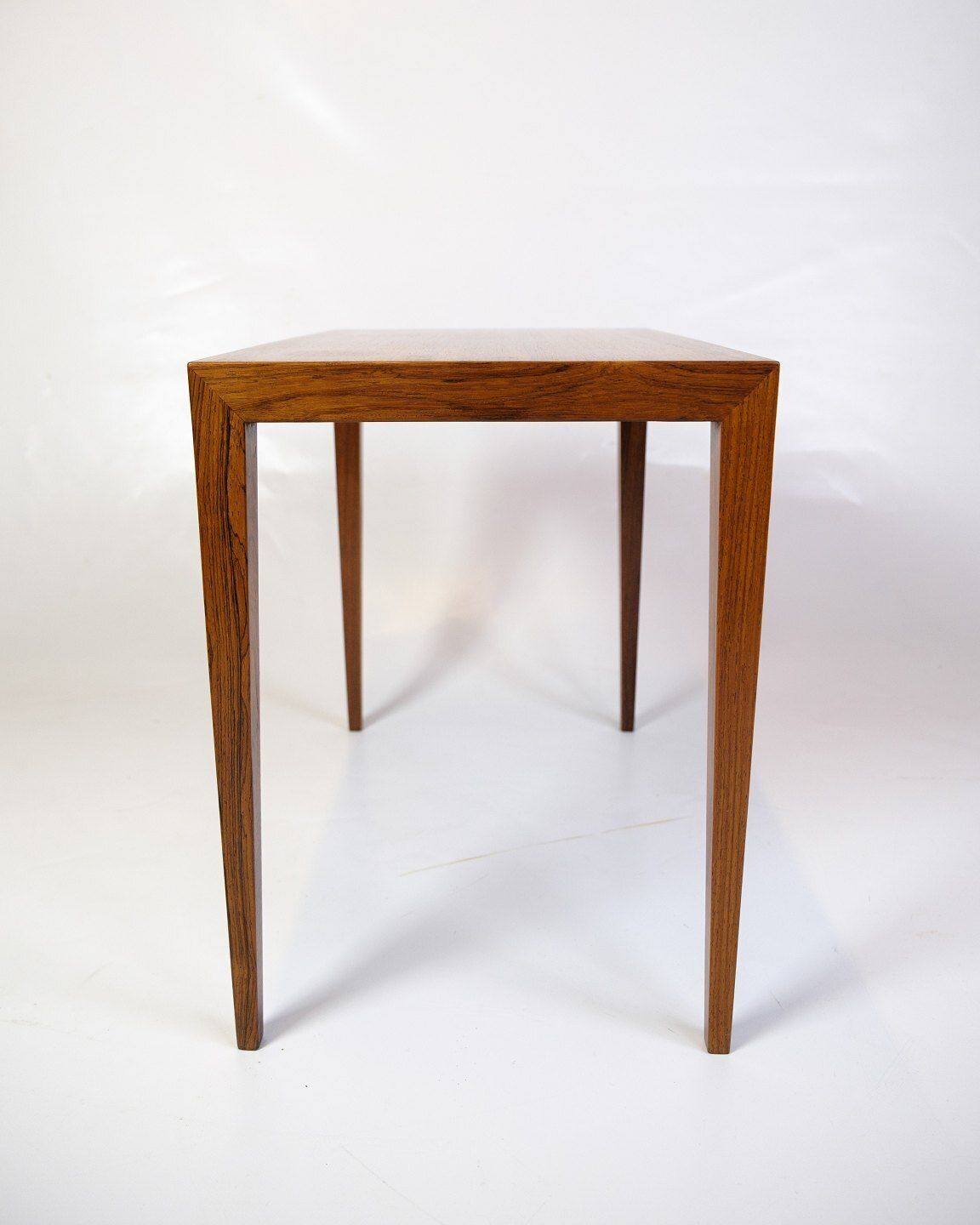 Side Table Model 34a In Rosewood By Severin Hansen For Haslev Furniture Factory From 1960s photo vinterior