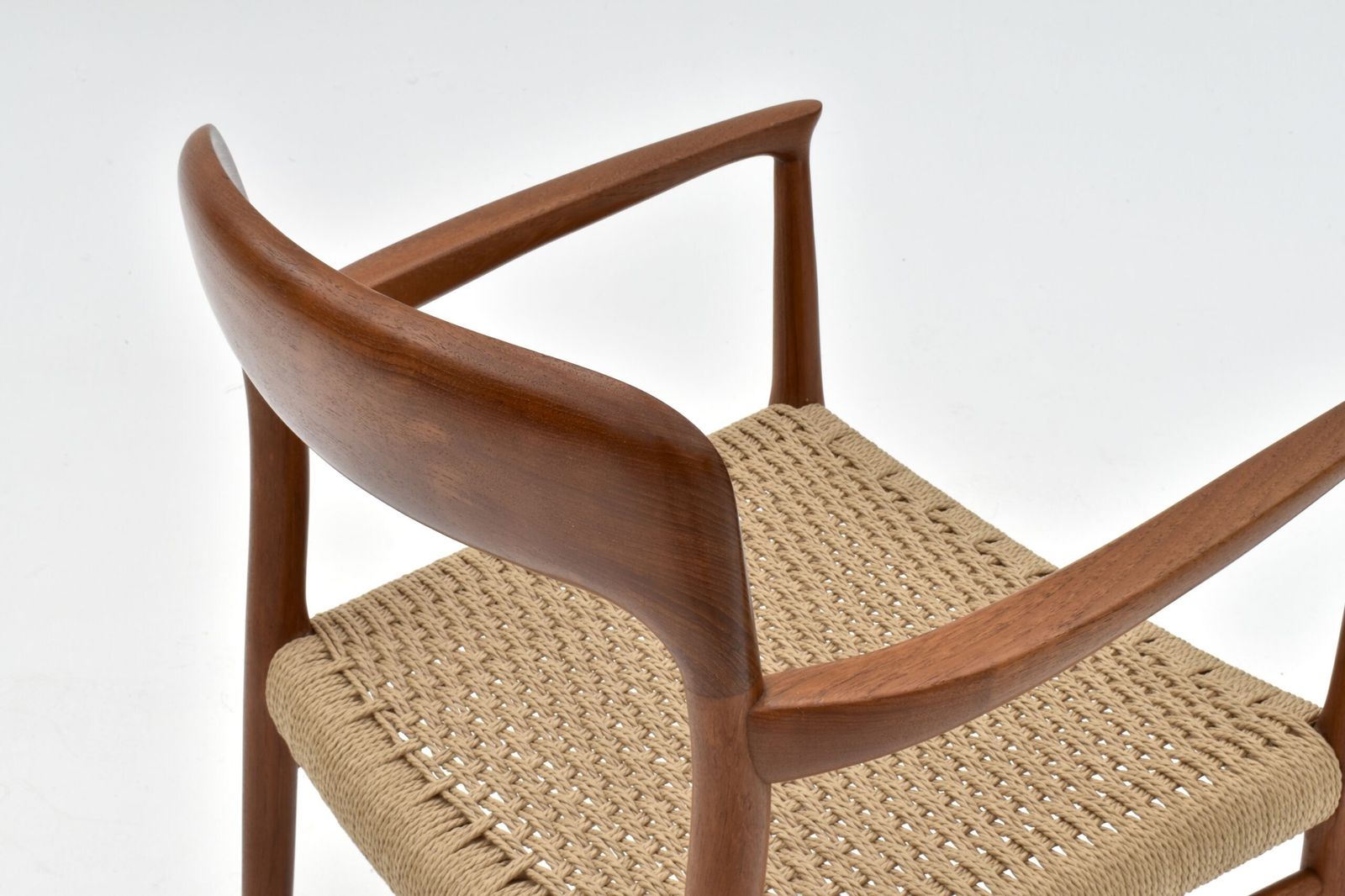 photo for sale Niels Moller Model 56 Teak Armchair For J.L Møllers Møbelfabrik