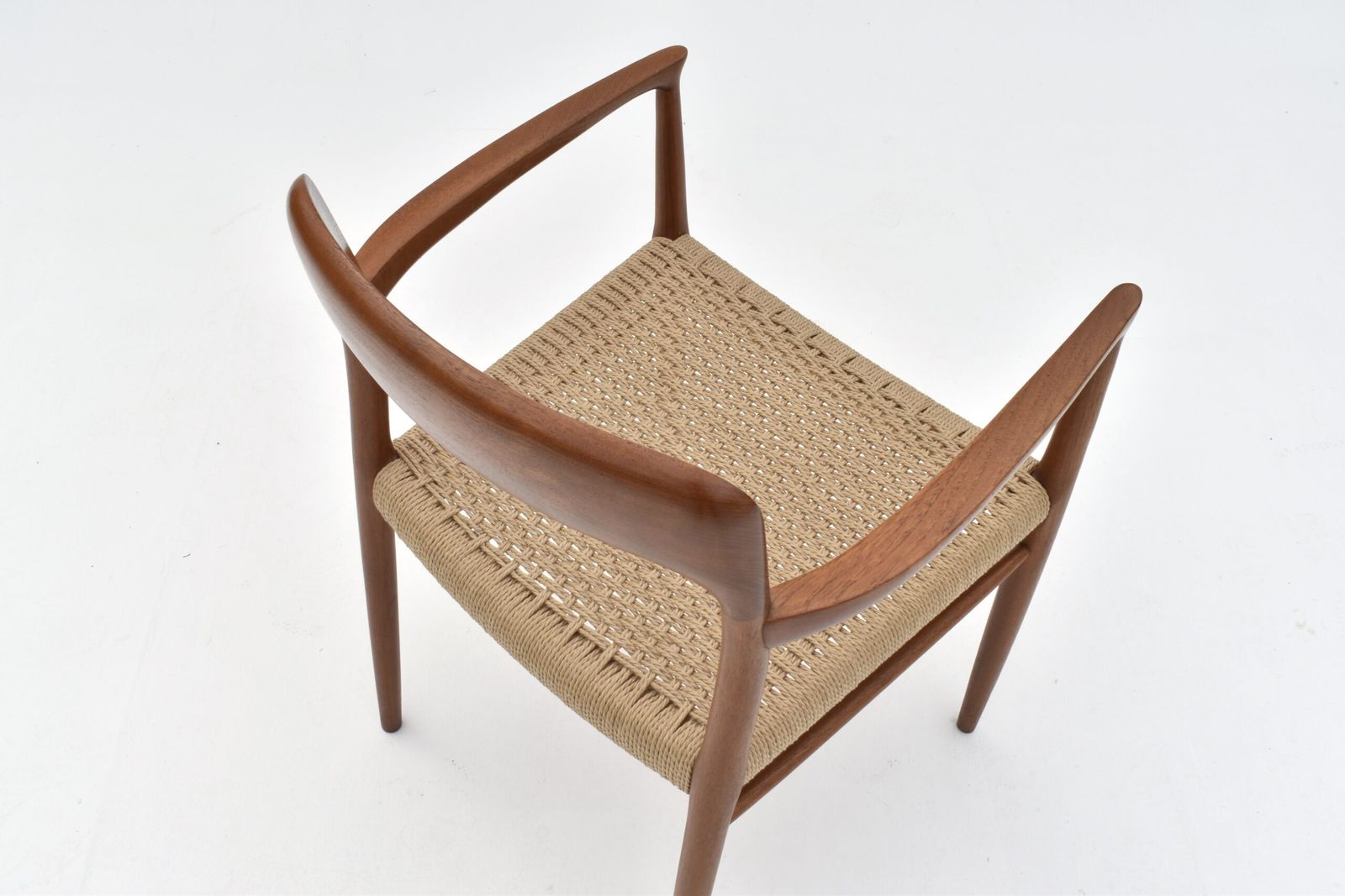 photo buy Niels Moller Model 56 Teak Armchair For J.L Møllers Møbelfabrik