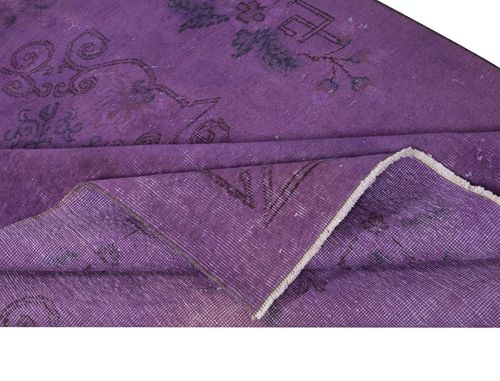 5x8.4 Ft Art Deco Design Area Rug For Living Room. Handmade In Turkey photo for sale
