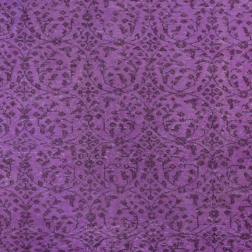5.5x9.3 Ft Modern Anti Bacterial Area Rug In Purple, Hand Made In Turkey photo 530.0