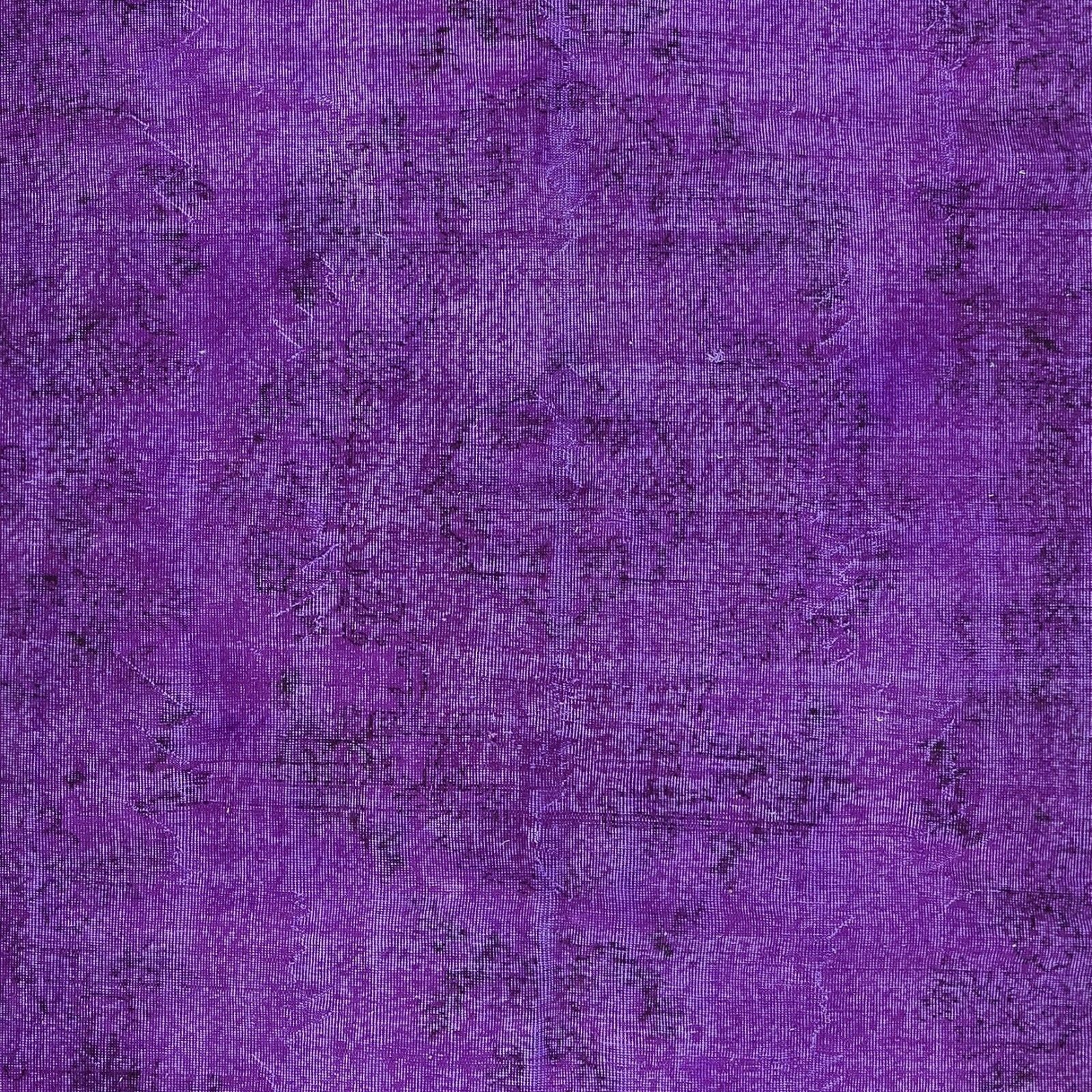 6.7x10 Ft Handmade Turkish Rug, Modern Violet Purple Carpet, Bohemian Home Decor photo 686.0