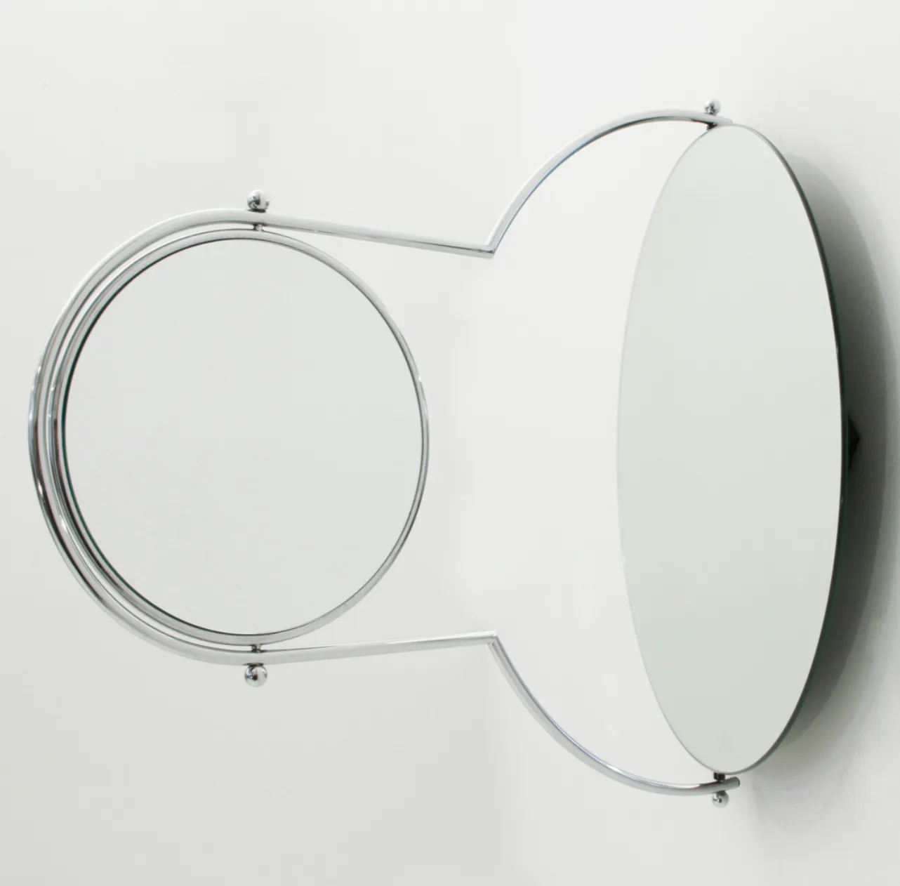 Rodney Kingsman Orbit Wall Mirror, 1980s, Steel photo 699.99