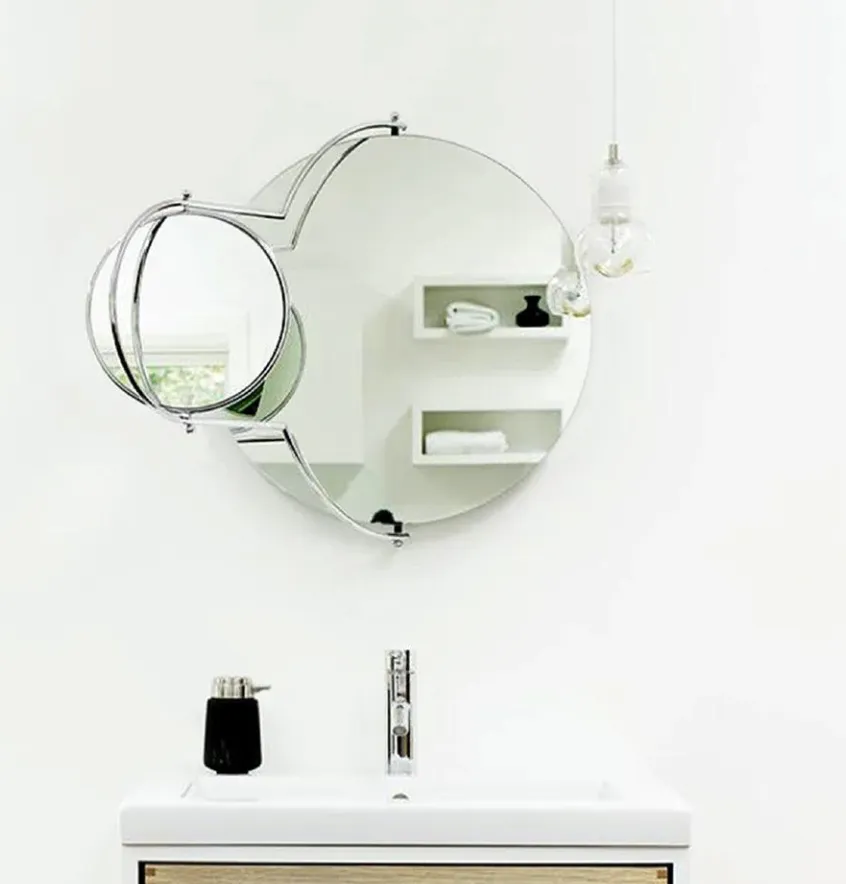 Rodney Kingsman Orbit Wall Mirror, 1980s, Steel photo buy