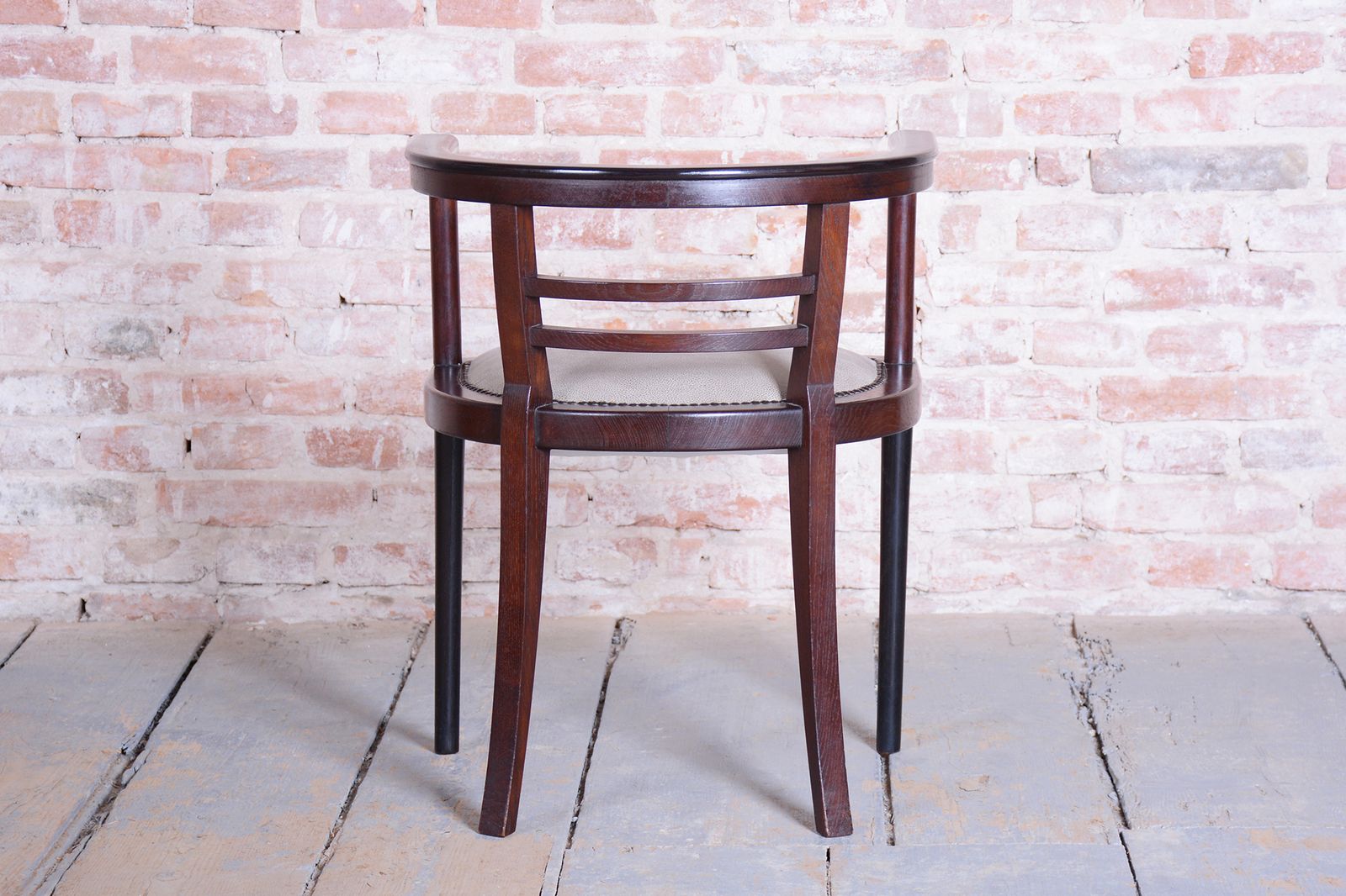 photo furniture Restored Art Deco Armchair, Wien. Werkstätte, J. Hoffmann, Austria, 1910s