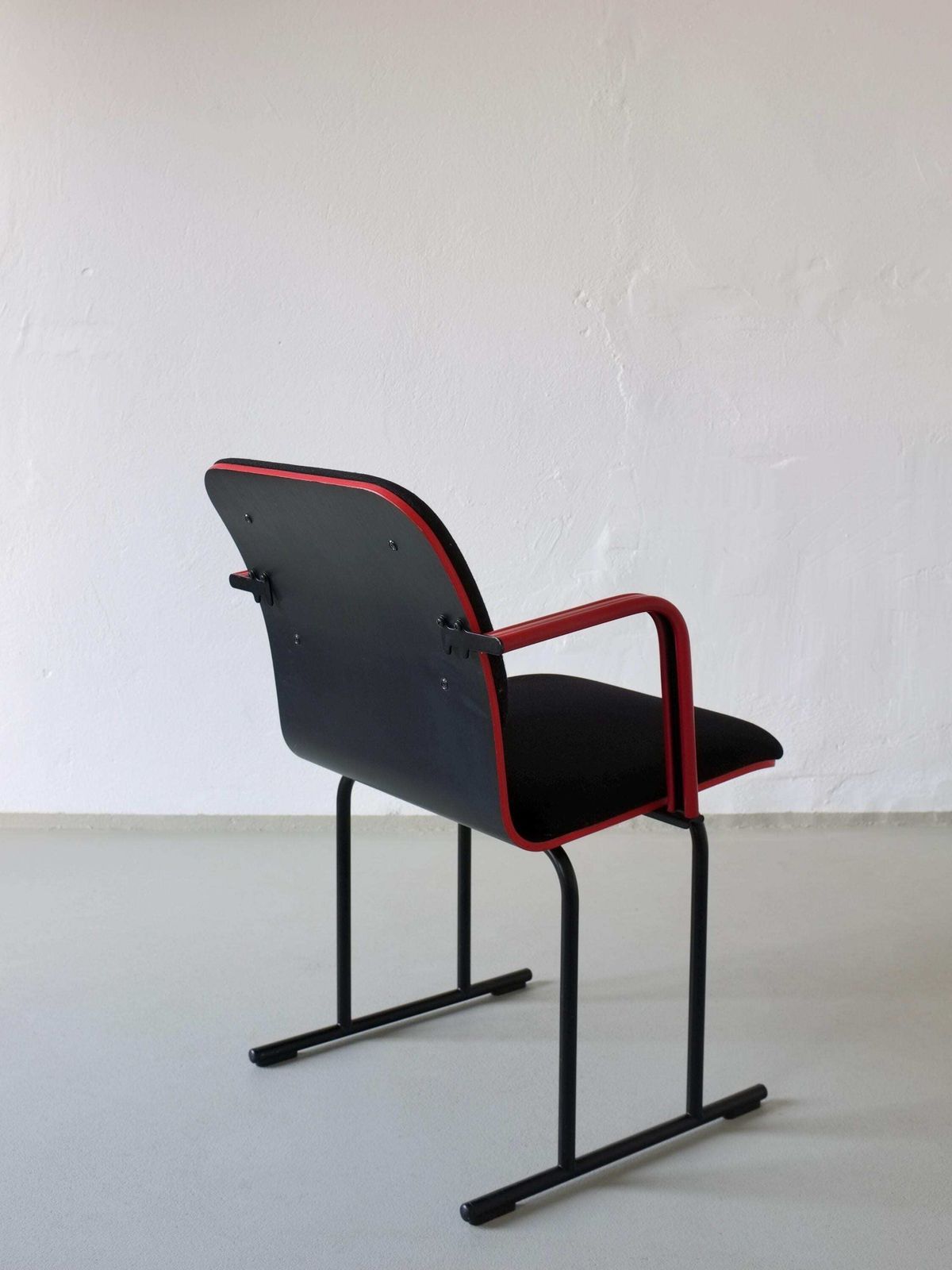 Black Red Armchair By Yrjö Kukkapuro For Avarte | Finland | 1980s photo Furniture