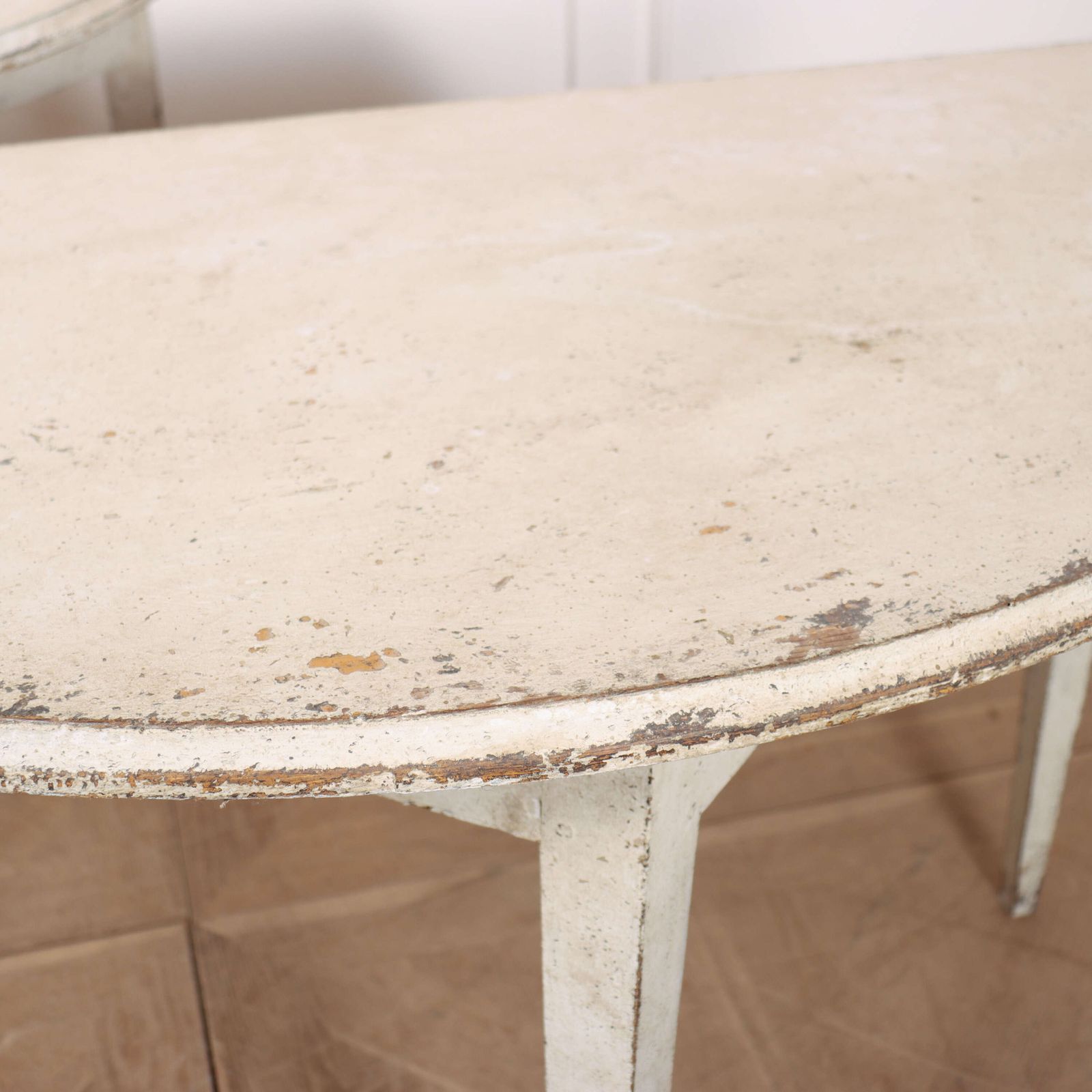 Pair Of Swedish Demi Lune Console Tables photo 2940.0