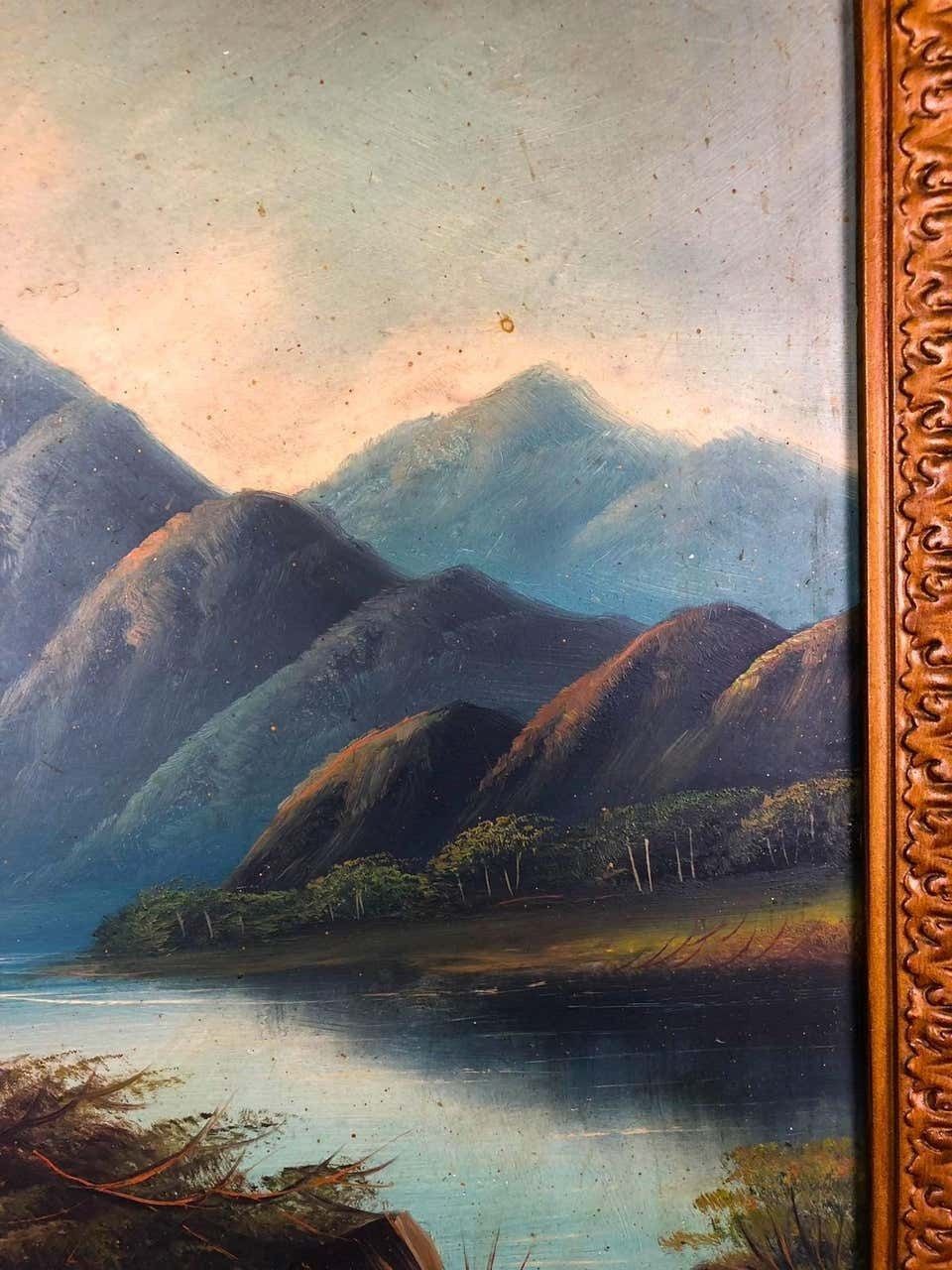 Oil Painting Of The Pearl River, 1890 photo 2100.0