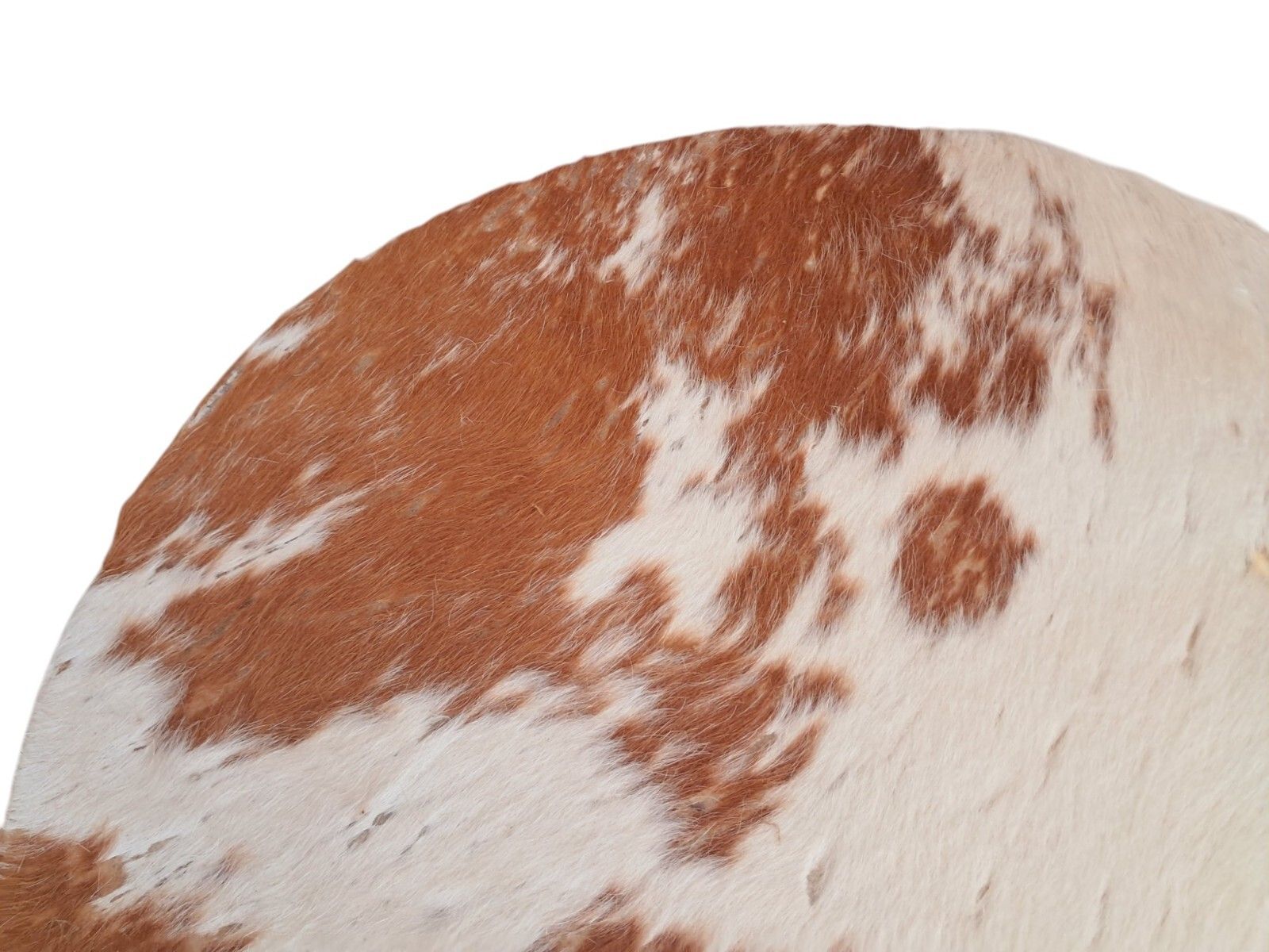 Furniture Vintage African Drum Coffee Table Cowhide Table Glass Top Large 1960 photo