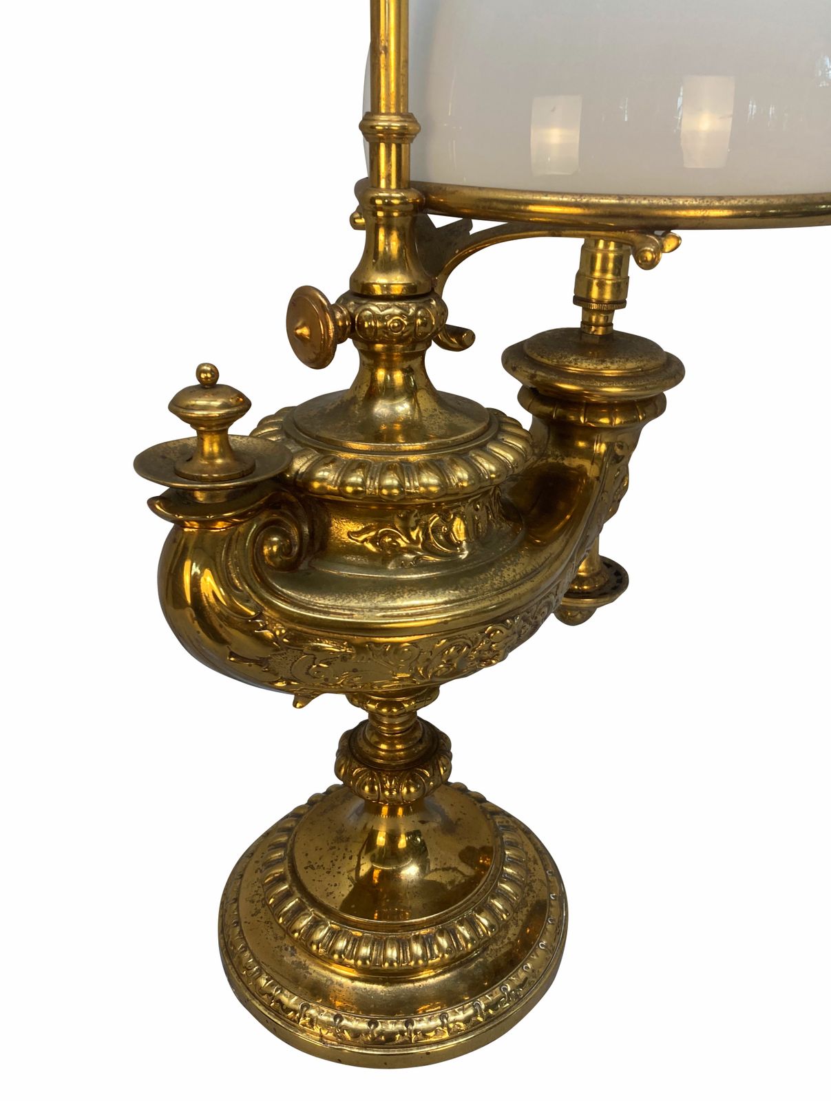A Pair Of XIX Century Wild & Wessel Desk Lamps photo vinterior