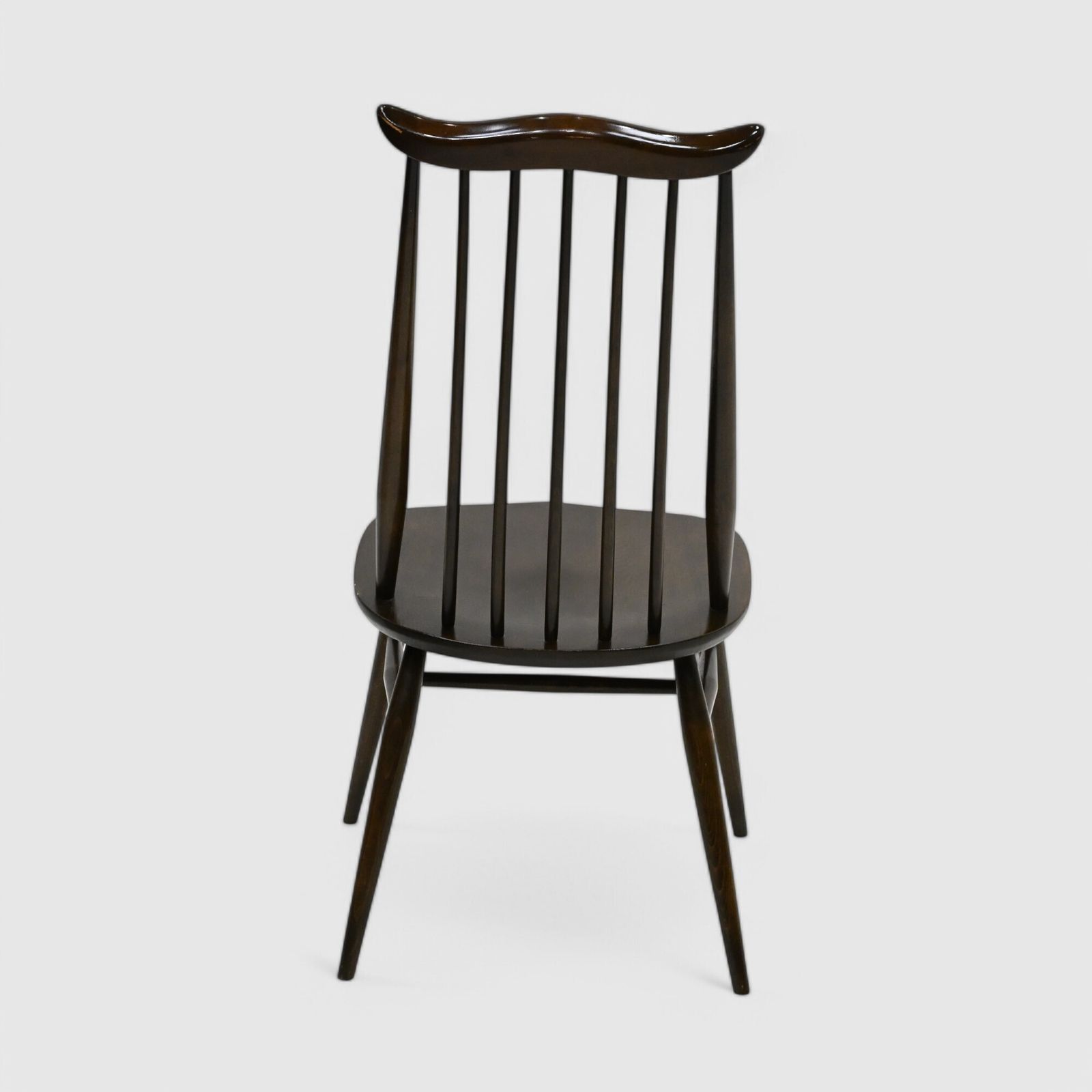 6 Ercol Number 369 Windsor Goldsmith Dining Chairs Dark Finish Free Uk Delivery photo furniture