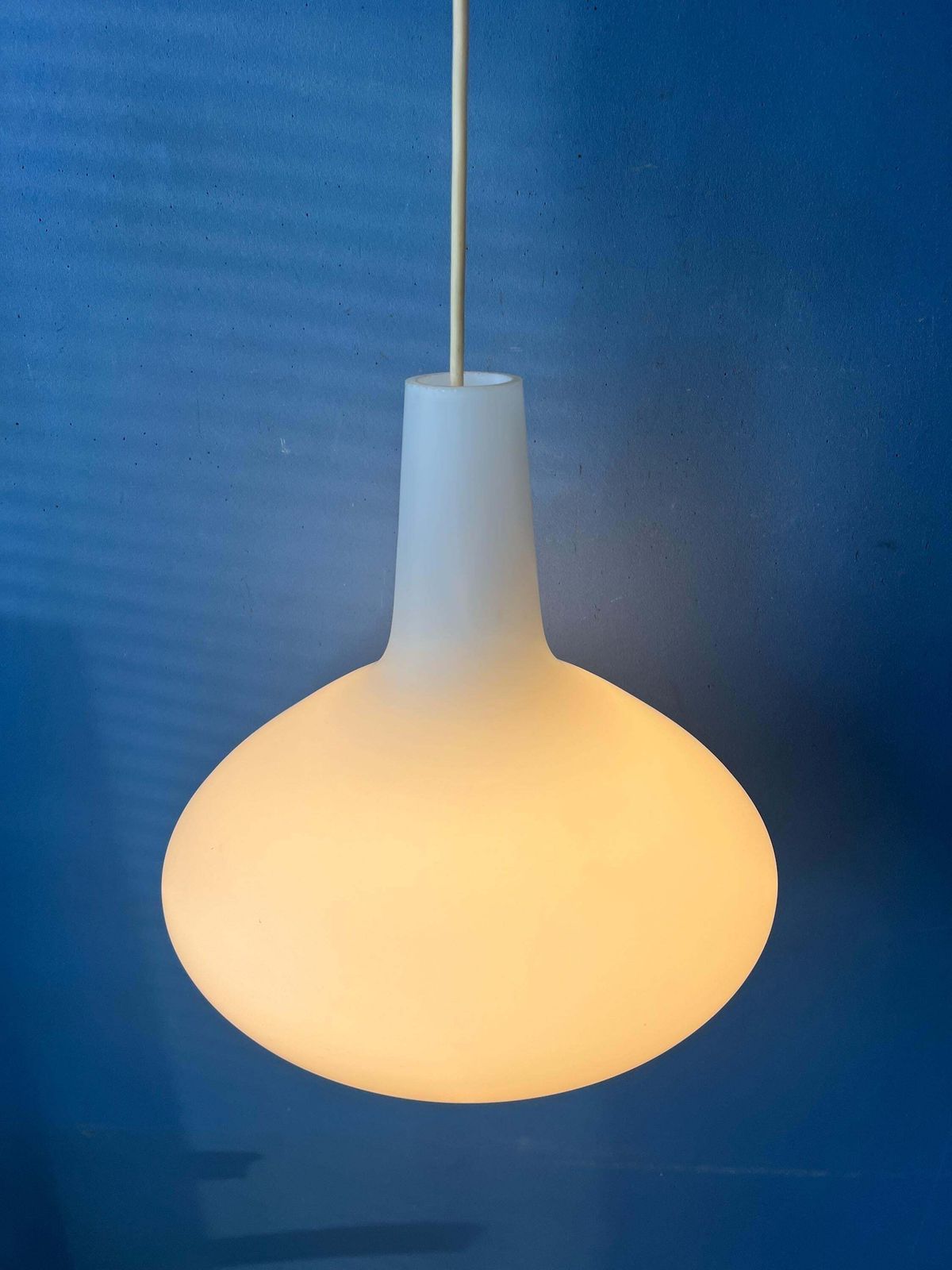 Opaline Glazen 'Bulbo' Hanglamp Van Lisa Johansson Pape Voor Stockmann Orno photo Verlichting