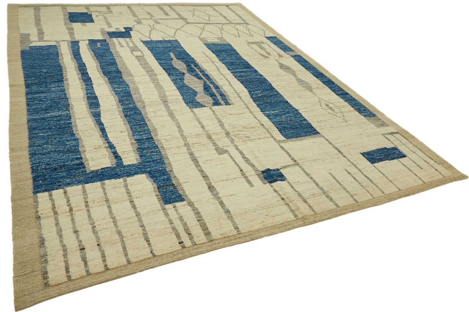 Handmade Beige Modern Tribal Rug 280 Cm X 370 Cm photo furniture