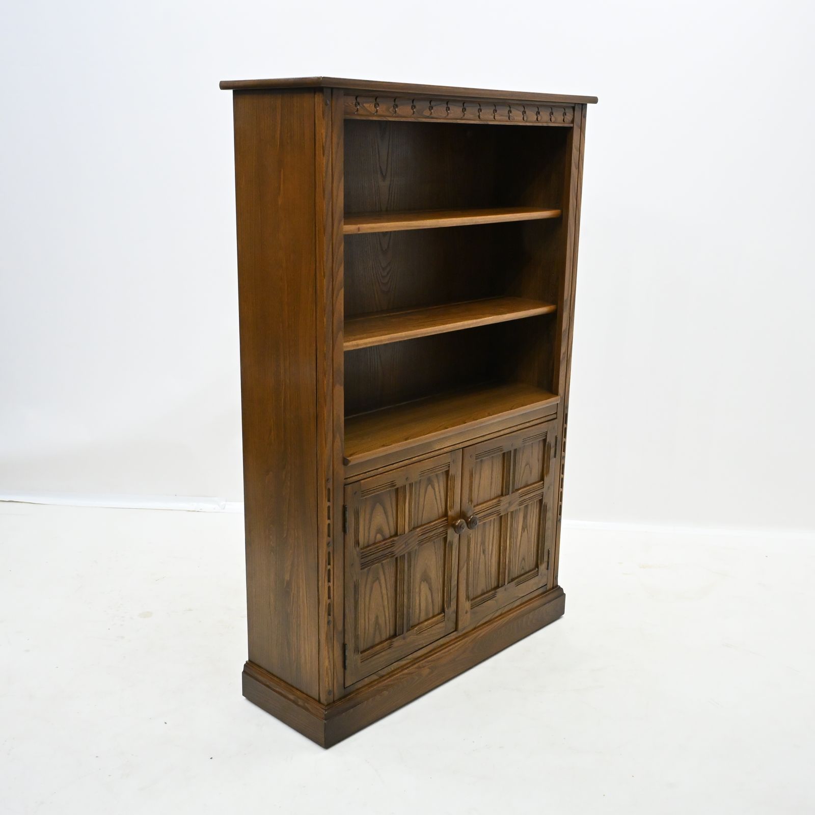 photo furniture Ercol Bookcase 2 Shelves Ercol's Golden Dawn Finish Free Uk* Delivery