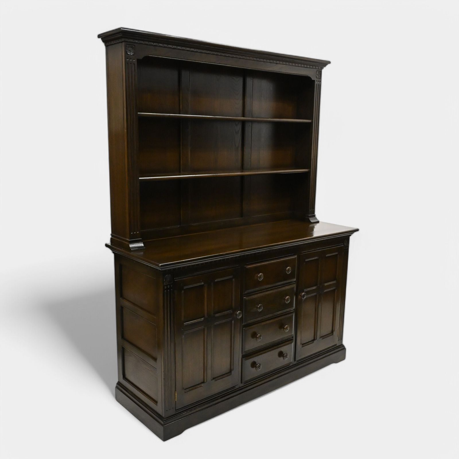 photo vintage Ercol Lancaster Dining Room Dresser 4 Drawers Free Uk Delivery*