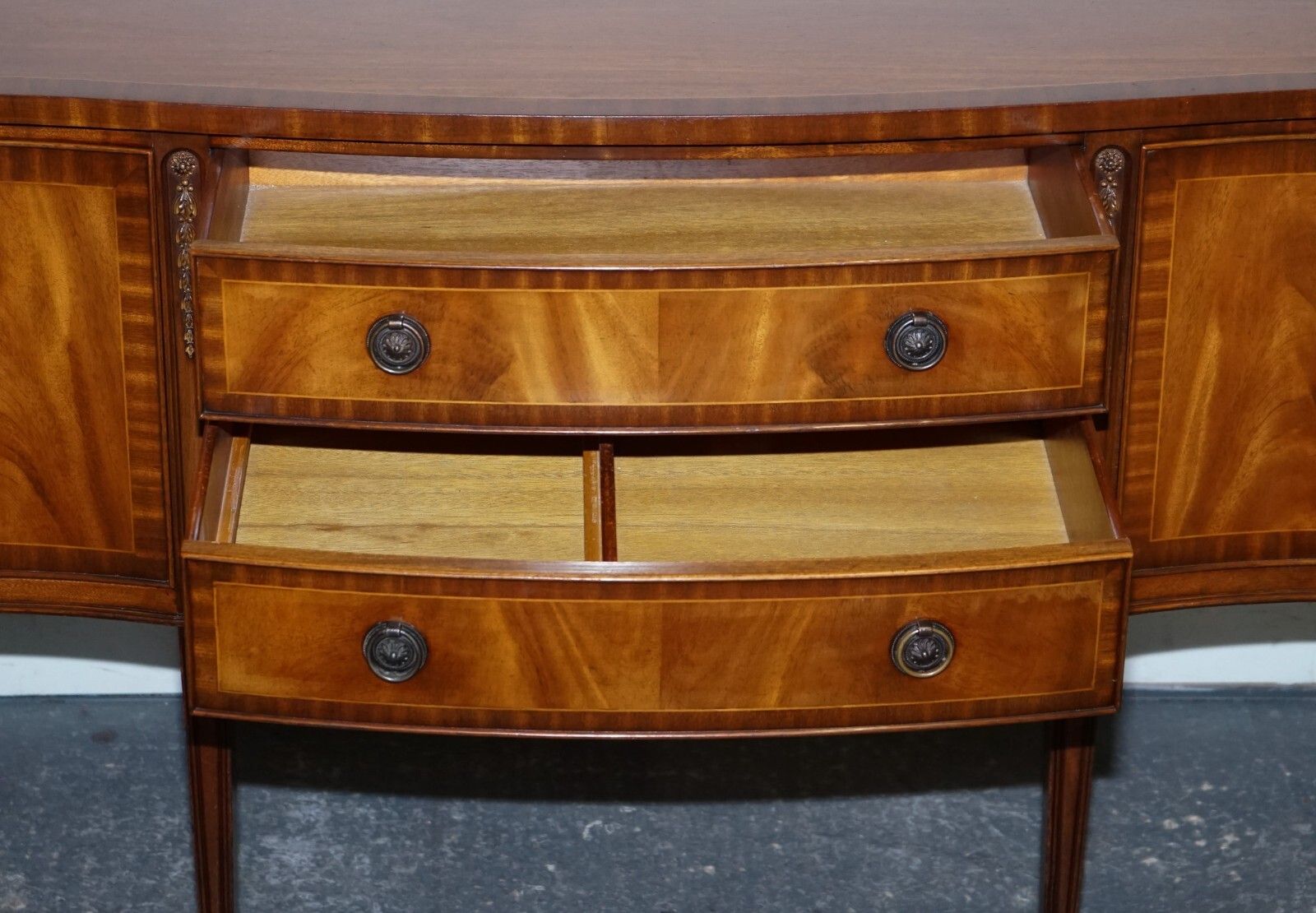 photo furniture Vintage Edwardian Style Hardwood Sideboard Made By Jaycee Furniture