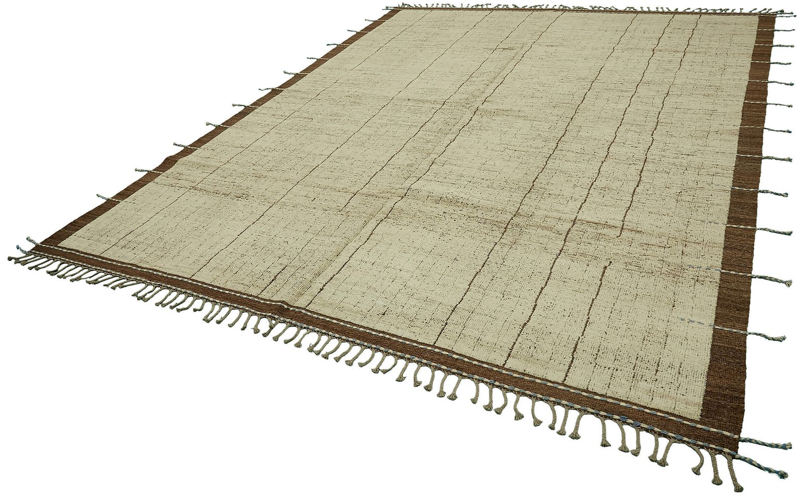 Handmade Beige Modern Tribal Rug 290 Cm X 362 Cm photo for sale