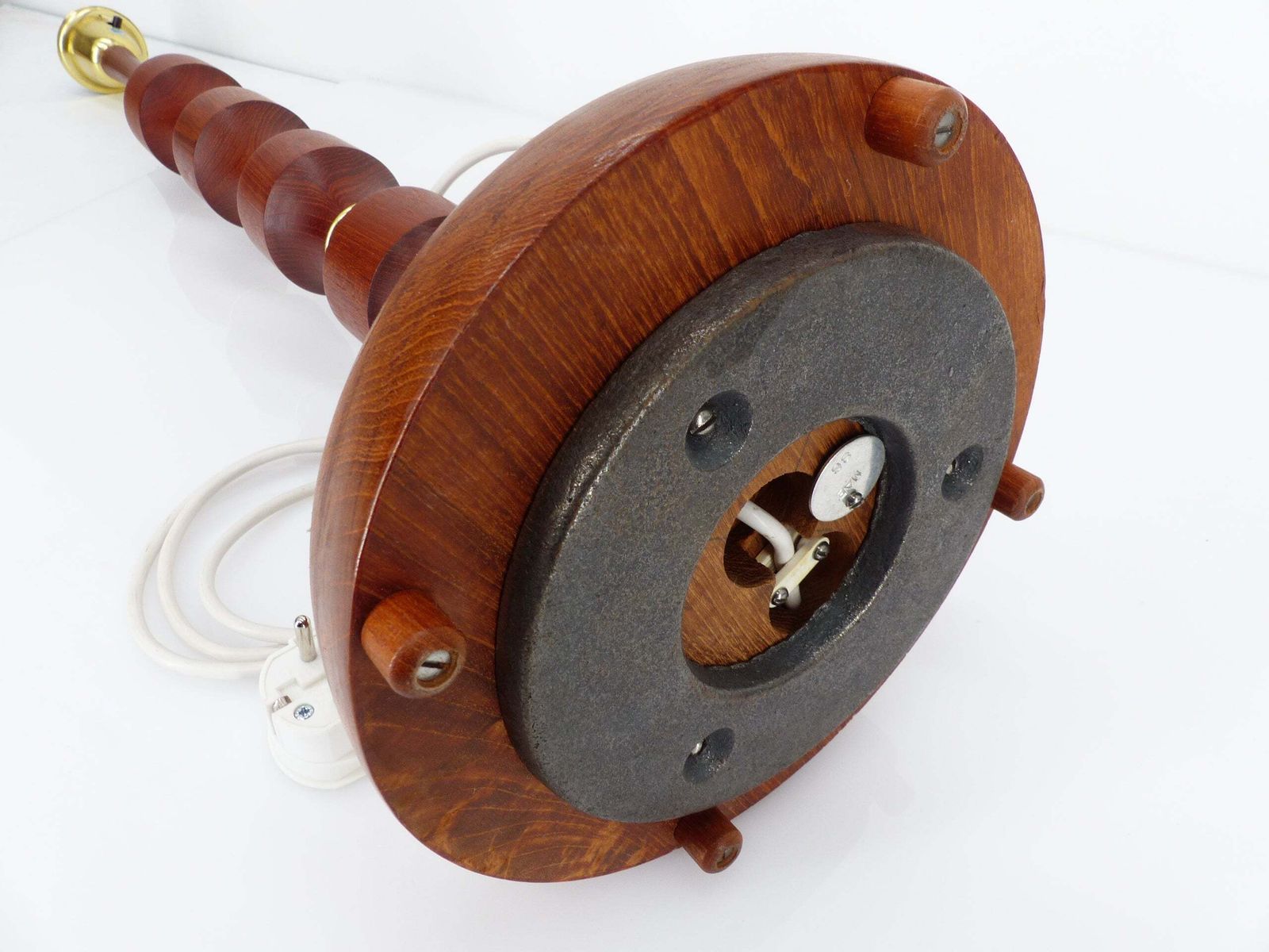 photo furniture Scandinavian Teak Floor Lamp Base, Möllers Armaturfabrik 1960