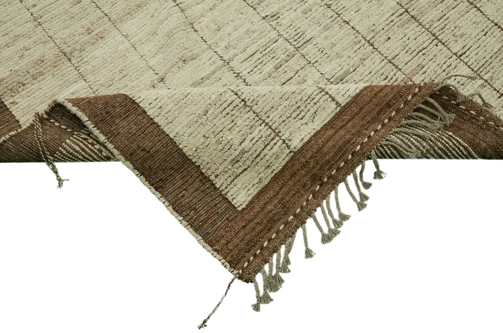 Handmade Beige Modern Tribal Rug 285 Cm X 365 Cm photo vinterior