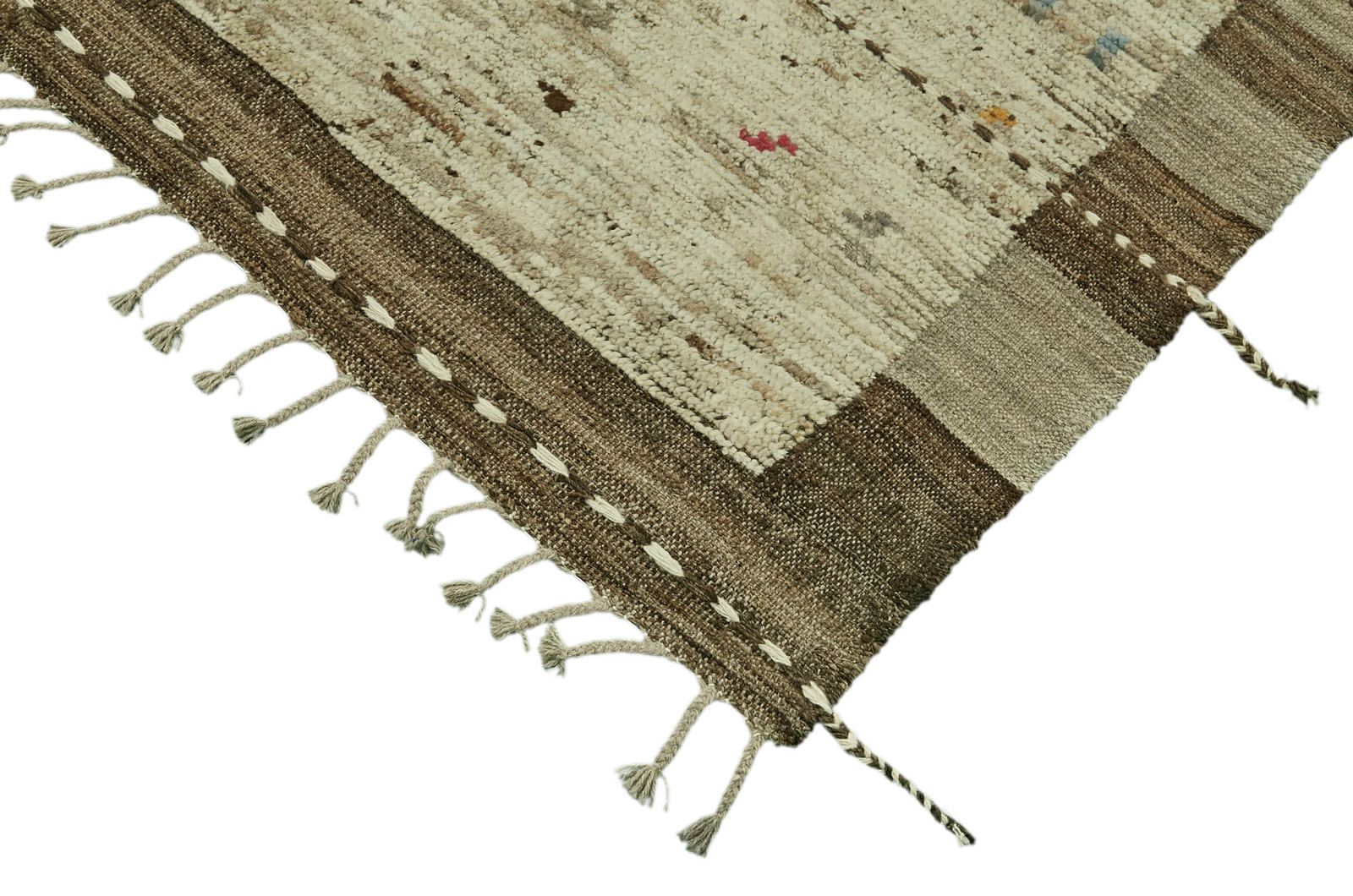 Handmade Beige Modern Decorative Tribal Rug 278 Cm X 370 Cm photo Textiles