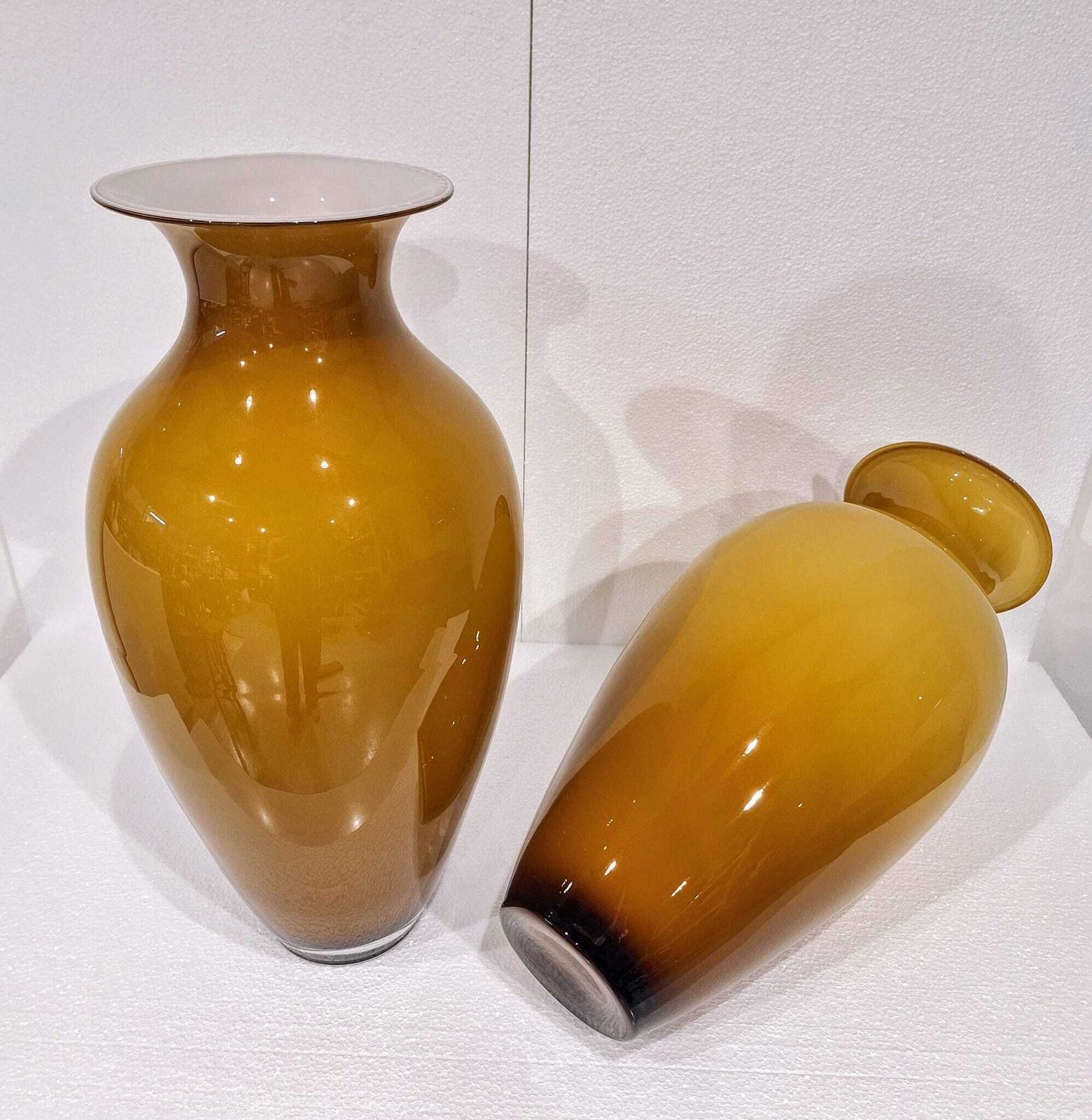 Set Of Two Large Murano Vases From The 1960s photo furniture
