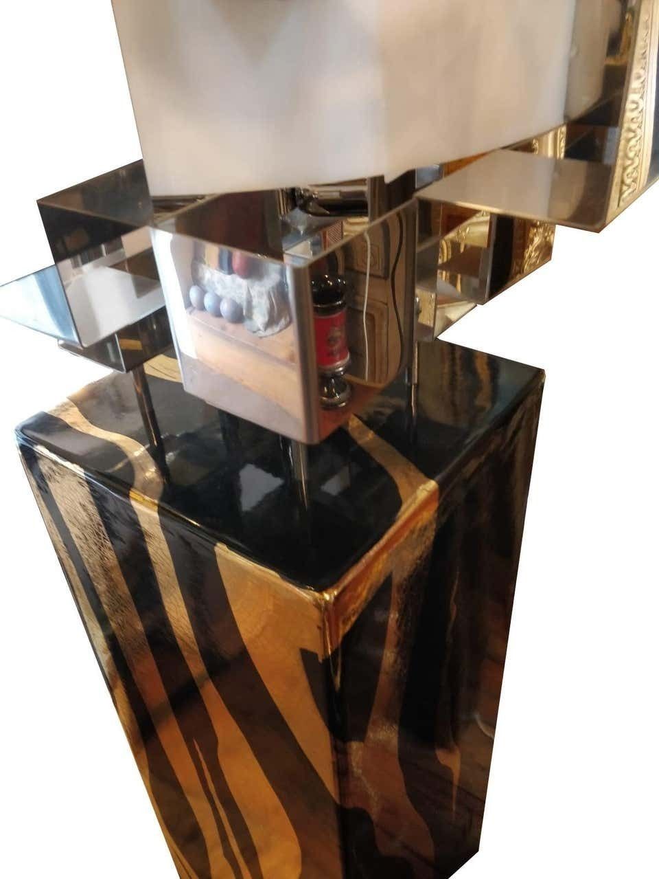 Luxurious Italian Floor Lamp By Antonio Meneghetti, Circa 1970 photo Lighting