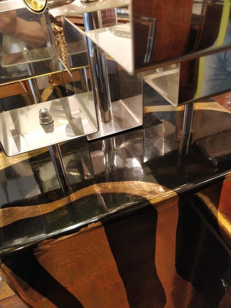 Luxurious Italian Floor Lamp By Antonio Meneghetti, Circa 1970 photo vinterior