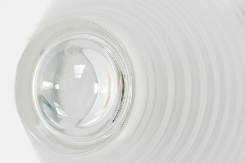 Angelo Mangiarotti Mid Century Egina Ceiling Light Artemide 1980 photo furniture