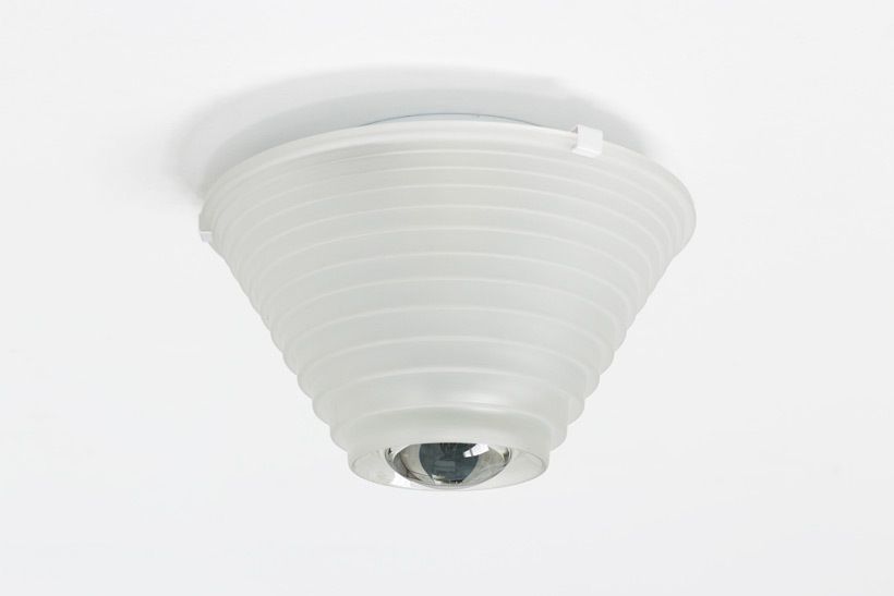 Angelo Mangiarotti Mid Century Egina Ceiling Light Artemide 1980 photo for sale
