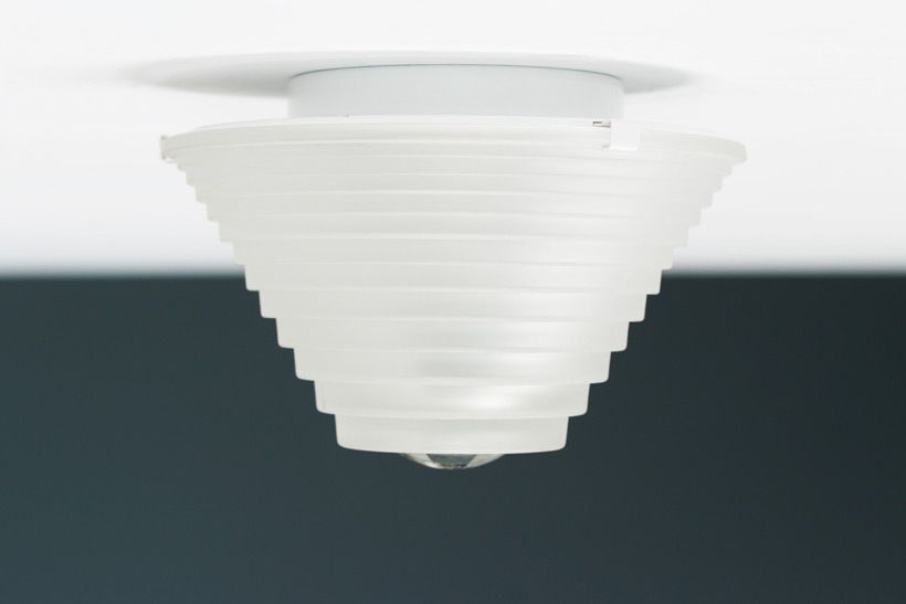 Angelo Mangiarotti Mid Century Egina Ceiling Light Artemide 1980 photo buy